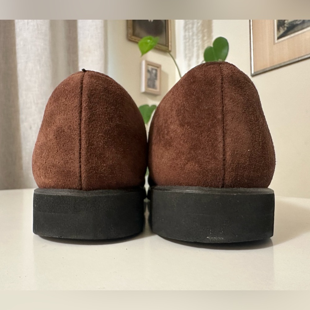 Hush Puppies Men Loafers Suede in Color Brown US Size 10 - Picture 5 of 14